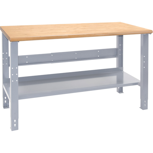 Industrial-Duty Workbench, 1000 lbs Cap., 60" W x 36" D, 34" H Trail Hammer and Bolt