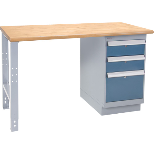 Industrial-Duty Workbench, 1000 lbs Cap., 72" W x 36" D, 34" H Trail Hammer and Bolt