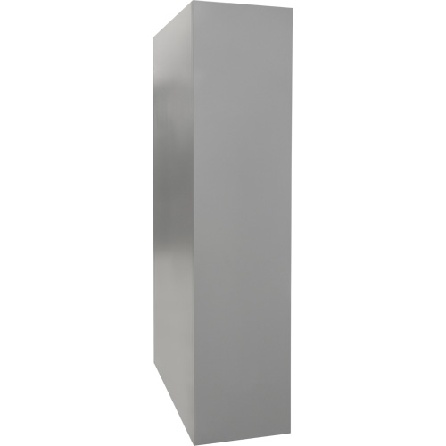 Armoire de rangement combin&eacute;e, 36" la x 18" p x 72" h, Gris Trail Hammer and Bolt