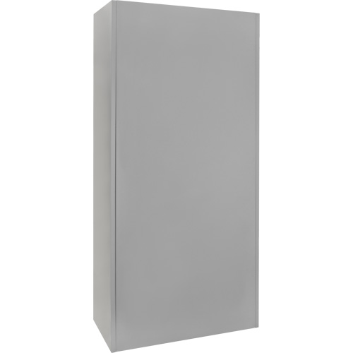 Armoire garde-robe, Acier, 36" la x 18" p x 72" h, Gris Trail Hammer and Bolt