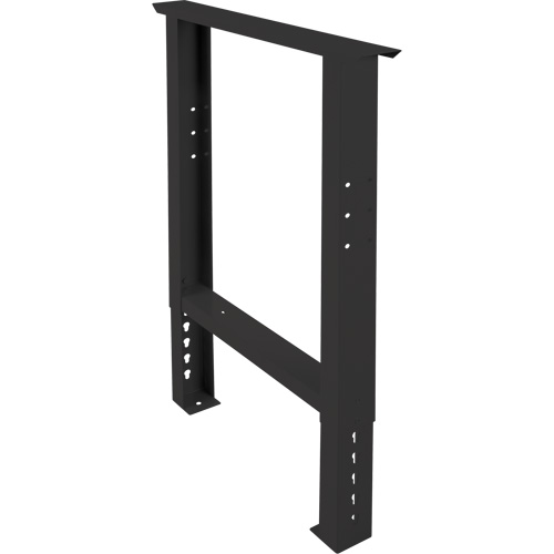 Pattes d'&eacute;tabli pour service industriel, Acier, 24" p x 34" h, Simple Trail Hammer and Bolt