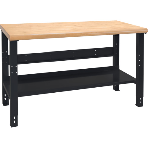Industrial Modular Workbench, 1000 lbs. Cap., 48" W x 24" D Trail Hammer and Bolt