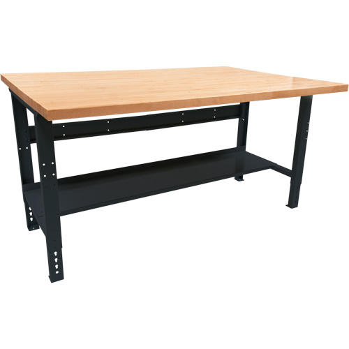 Industrial Modular Workbench, 1000 lbs. Cap., 72" W x 48" D Trail Hammer and Bolt