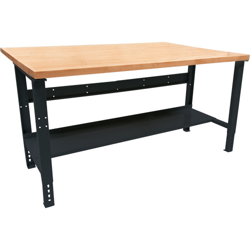 Industrial Modular Workbench, 1000 lbs. Cap., 72" W x 48" D Trail Hammer and Bolt