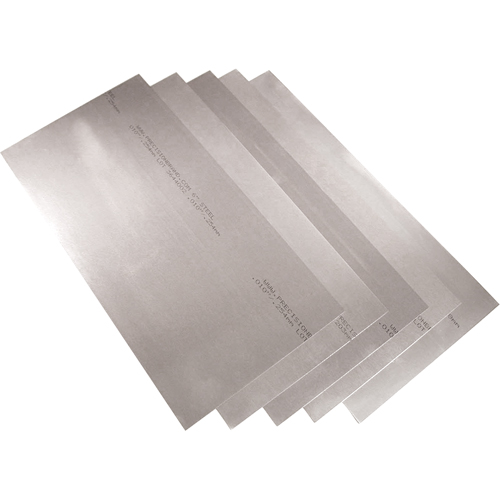 Rouleaux & feuilles de cales minces, &eacute;paisseur de 0,01", Acier Trail Hammer and Bolt