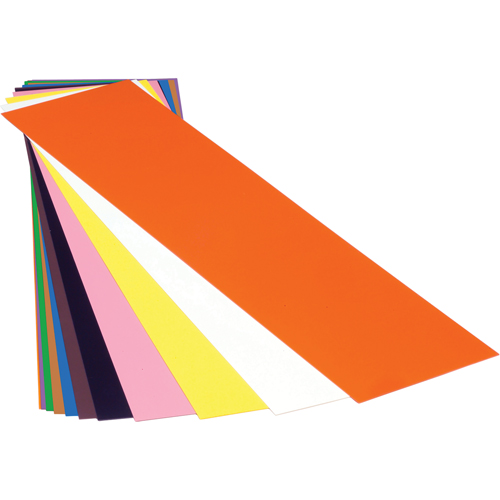 Colour-Coded Plastic Shim Stocks Trail Hammer and Bolt