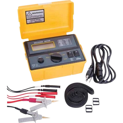 Milli-Ohmmeter Trail Hammer and Bolt