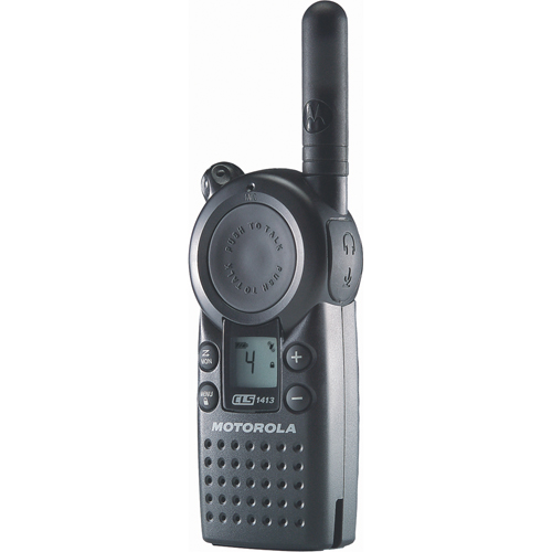 Radio bidirectionnelle commerciales s&eacute;rie CLS, Bande UHF, 4 canaux, Port&eacute;e 200 000 pi² Trail Hammer and Bolt