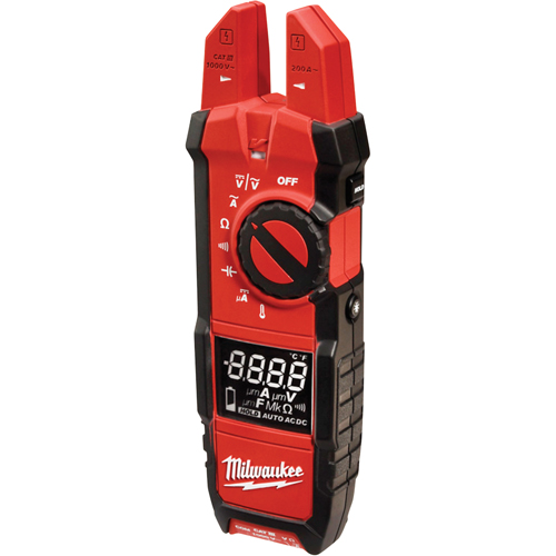 Appareil de mesure &agrave; fourche pour CVC/R, Tension c.a./c.c., Courant c.a./c.c. Trail Hammer and Bolt