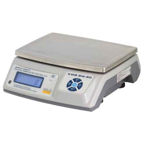 Electronic Digital Weighing Scales, 30 lbs. / 15 kg Cap., 0.001 lbs. / 0.005 kg Graduations Trail Hammer and Bolt