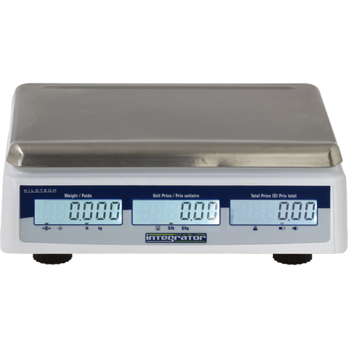 Balance &agrave; calcul de prix Integrator C16, Capacit&eacute; 30 lb / 15 kg, Graduations 0,005 lb / 0,002 kg Trail Hammer and Bolt