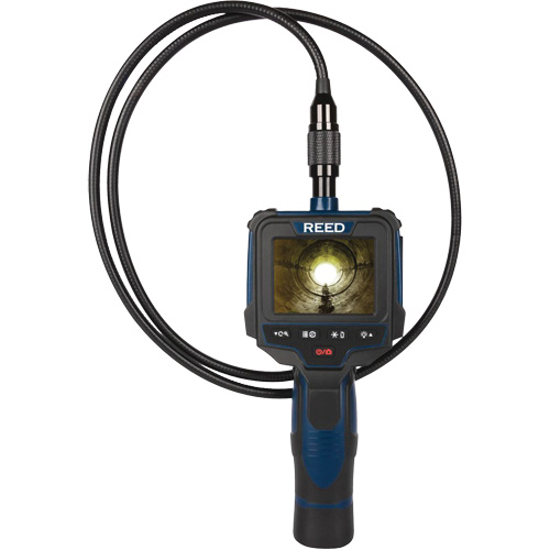 Cam&eacute;ra d'inspection endoscope enregistrable, 2,5" Affichage, 640 x 480 pixels, 8 mm (0,31") T&ecirc;te de cam&eacute;ra Trail Hammer and Bolt