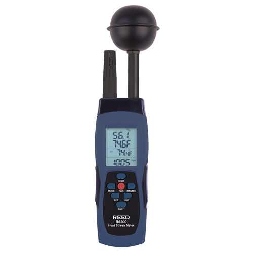 Compteur de contrainte thermique au thermom&egrave;tre-globe mouill&eacute; (WBGT) Trail Hammer and Bolt