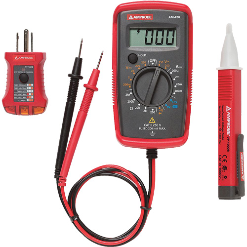 PK-110 Electrical Test Kit Trail Hammer and Bolt
