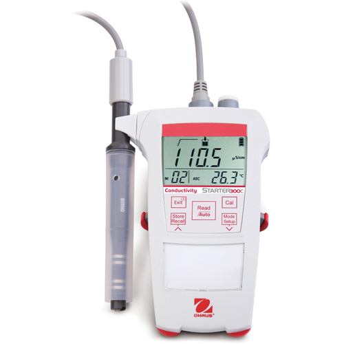 Starter 300C Portable Conductivity Meter Trail Hammer and Bolt
