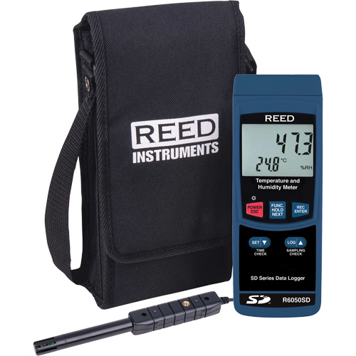 Thermo-hygrom&egrave;tre avec enregistreur de donn&eacute;es, 5% - 95% HR, 32° - 122° F (0° - 50°C) Trail Hammer and Bolt