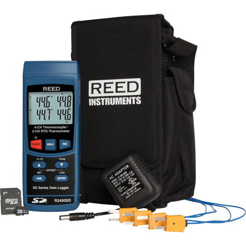 Data Logging Thermocouple Thermometer Kit Trail Hammer and Bolt