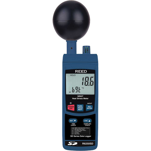 Compteur de stress thermique &agrave; enregistrement de donn&eacute;es avec certificat de calibration Trail Hammer and Bolt
