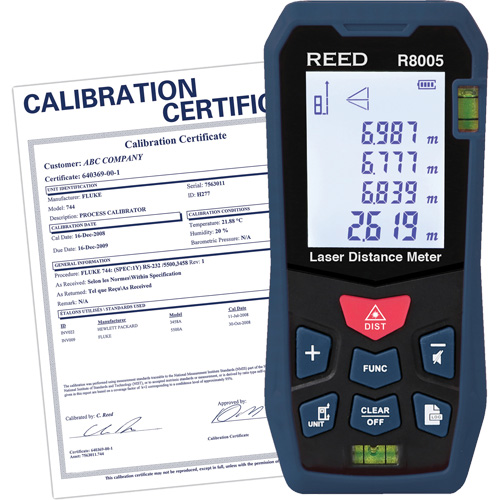 T&eacute;l&eacute;m&egrave;tre laser avec certificat de calibration, 0' - 164' (0 m - 50 m) Gamme de mesure, Num&eacute;rique (&eacute;lectronique) Trail Hammer and Bolt