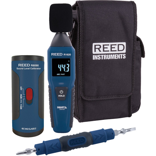 Trousse de sonom&egrave;tre de s&eacute;rie intelligente R1620, Gamme de mesure 30 - 130 dB Trail Hammer and Bolt