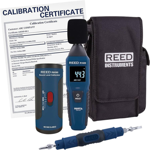 Sound Level Meter, 30 - 130 dB Measuring Range Trail Hammer and Bolt