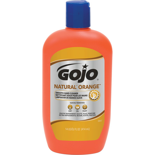 Natural Orange Hand Cleaner, Cream, 414 ml, Bottle, Citrus/Orange Trail Hammer and Bolt