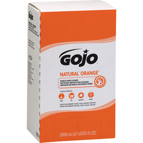 Pro TDX 2000 Natural Orange Hand Cleaner, Pumice, 2 L, Refill, Citrus/Orange Trail Hammer and Bolt