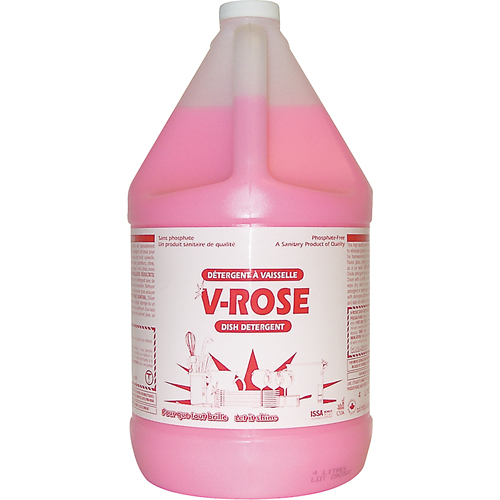 D&eacute;tergent liquide pour vaisselle V-Rose, Liquide, 4 L, Fraîcheur Trail Hammer and Bolt