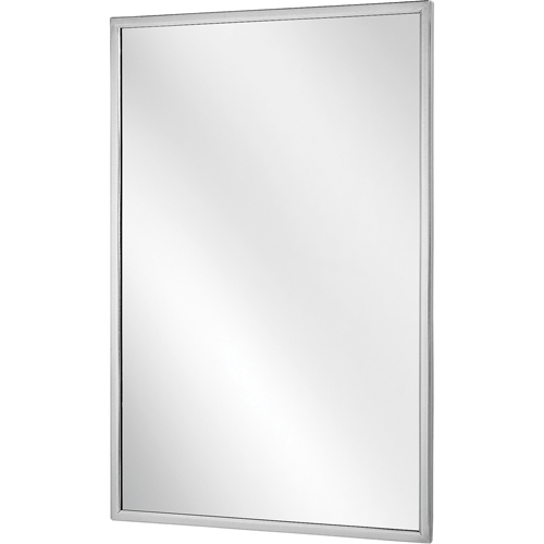 Miroir, &agrave; cadre angulaire, 24" la Trail Hammer and Bolt
