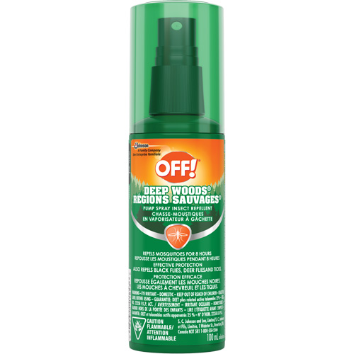OFF! Deep Woods&reg; Insect Repellent, 25% DEET, Spray, 100 ml Trail Hammer and Bolt