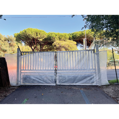 Clear Tarp, 20' x 16' x 8 mils Trail Hammer and Bolt