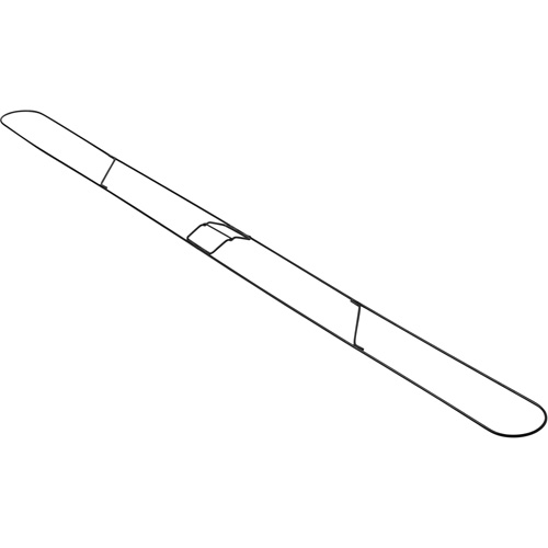 Support de t&ecirc;te de vadrouille, 72", M&eacute;tal Trail Hammer and Bolt