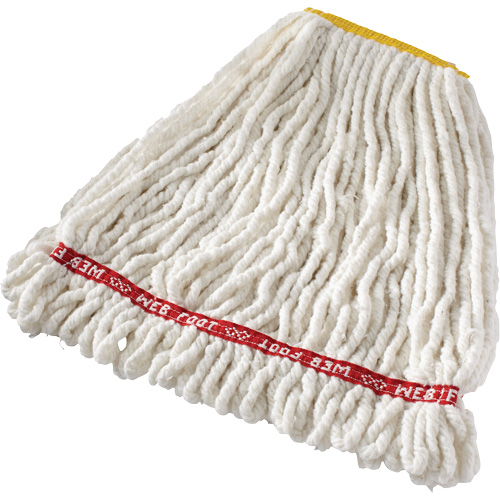 Vadrouille humide Web Foot sans r&eacute;tr&eacute;sissement, Antimicrobien, Fil, 29 oz., Style Boucle Trail Hammer and Bolt