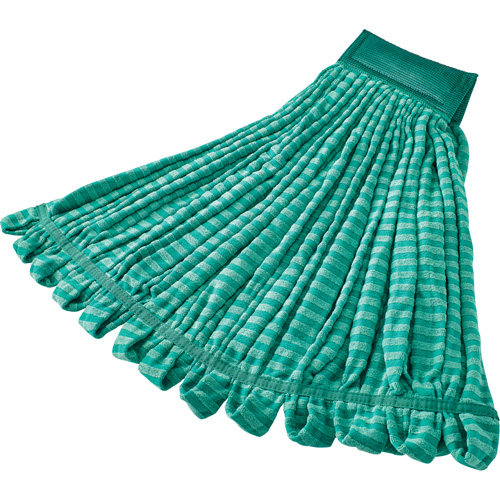 Vadrouille mouill&eacute;e format tube, Microfibre/Polyester, 28 oz, Style Boucle Trail Hammer and Bolt