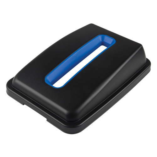 Waste Classification - Lid, Open Lid, Plastic, Fits Container Size: 17-1/4" x 12-1/2" Trail Hammer and Bolt
