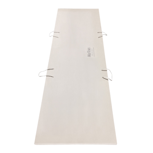 Medium-Duty Ground Protection, 3-3/4' x 8', Fiberglass, Textured, Off White Trail Hammer and Bolt