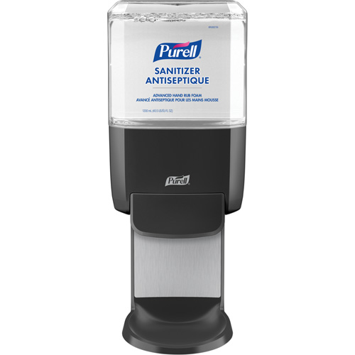 Distributeur de d&eacute;sinfectant pour les mains ES4, &agrave; pression, Cap. 1200 ml Trail Hammer and Bolt