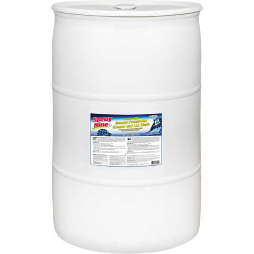 Nettoyant pour salle de presse Spray Nine, 208 L, Baril Trail Hammer and Bolt