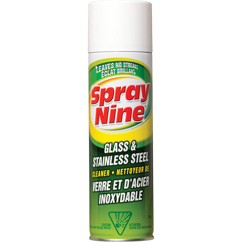 Nettoyant pour verre et acier inoxydable, 600 g, Canette a&eacute;rosol Trail Hammer and Bolt