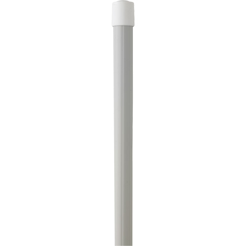 Handle, Broom/Scraper/Squeegee, White, Telescopic, 62" - 113" L Trail Hammer and Bolt