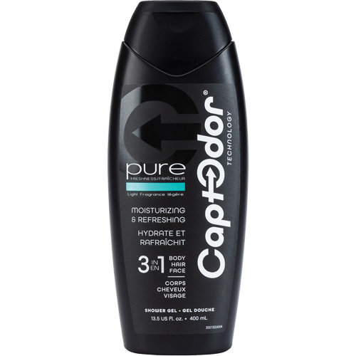 3 in 1 Shower Gel, 400 ml, Pure Freshness, Bottle Trail Hammer and Bolt