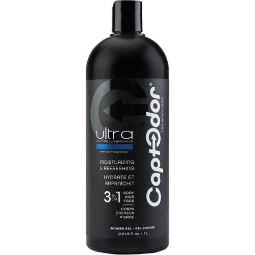 3 in 1 Shower Gel, 1000 ml, Ultra Freshness, Bottle Trail Hammer and Bolt