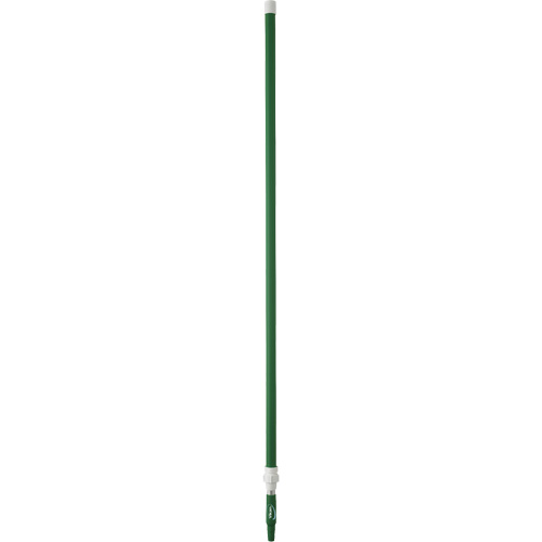 Deck Scrub Handle, Brush/Pad Holder, Green, Telescopic, 62"-113" L Trail Hammer and Bolt