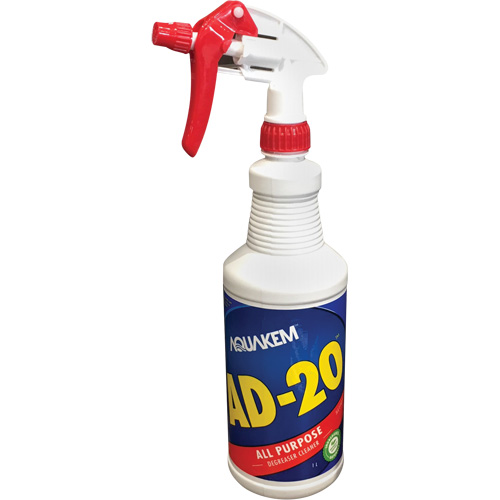 AD-20 Cleaner & Degreaser, Trigger Bottle Trail Hammer and Bolt