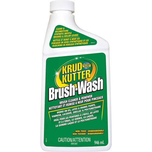 Brush Wash Paint Brush Cleaner & Renewer, 946 ml, Bottle Trail Hammer and Bolt