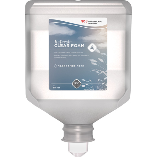 Savon transparent pour les mains Refresh, Mousse, 2 L, Sans parfum Trail Hammer and Bolt