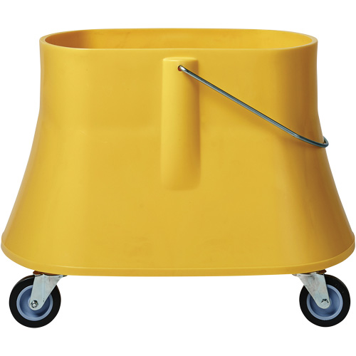Seau pour vadrouille Champ, Capacit&eacute; de 10 gal. US (40 pintes), Jaune Trail Hammer and Bolt