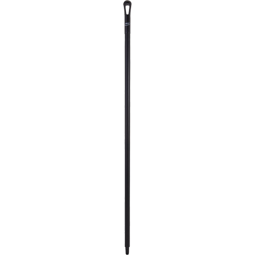 Ultra Hygiene Handle, Broom/Brush/Scraper/Squeegee, Black, Ergonomic, 59" L Trail Hammer and Bolt