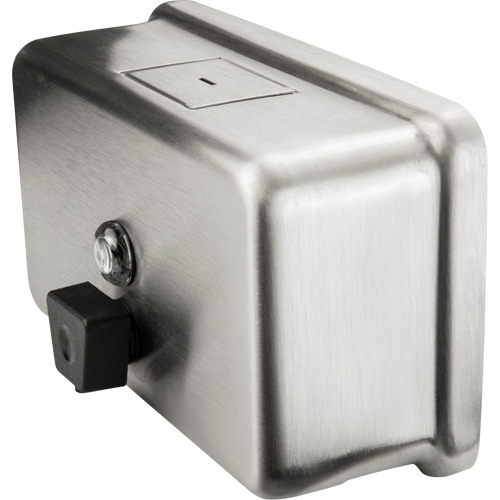 Horizontal Soap Dispenser, Push, 1200 ml Capacity, Bulk Format Trail Hammer and Bolt