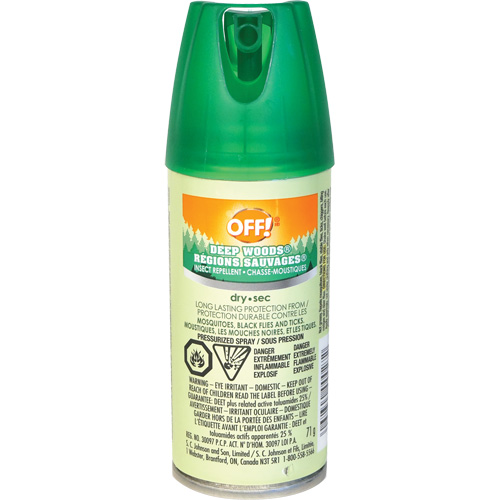 OFF! Deep Woods&reg; Insect Repellent, 25% DEET, Spray, 100 ml Trail Hammer and Bolt